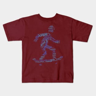 skateboard boy design Kids T-Shirt